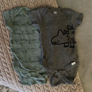 Gerber Organic onesies
